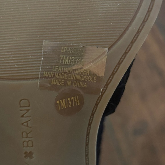 Womens Lucky Brand BLACK Nacria Bootie Sandals Open Toe Size 7M - Picture 11 of 11